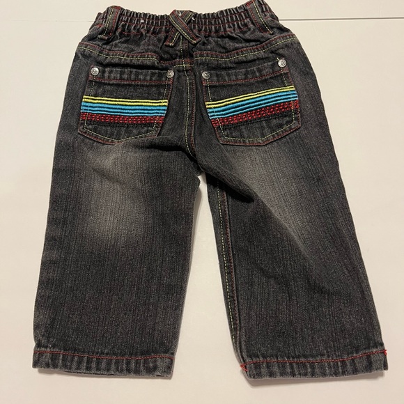 Chams Jeans Black Jeans Boys Size 18 Months - Picture 6 of 9